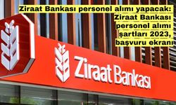 Ziraat Bankası personel alımı yapacak: Ziraat Bankası personel alımı şartları 2023, başvuru ekranı