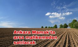 Ankara Mamak'ta arsa mahkemeden satılacak