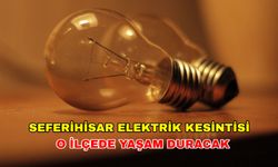 26 Ağustos 2024 Gediz Elektrik duyurdu: Seferihisar'da elektrik kesintisi var mı? Gediz Elektrik Kesintisi