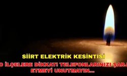 14 Aralık 2023 Siirt elektrik kesintisi elektriksiz günlerle baş başa bırakacak... -Dicle Elektrik kesintisi