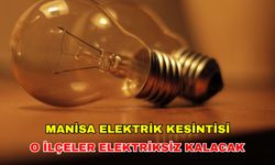 9 Eylül 2024 Manisa Pazartesi gününü elektriksiz geçirecek! İşte o ilçeler... -Gediz Elektrik kesintisi
