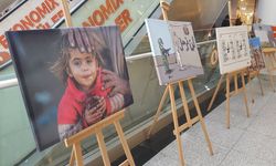 Karabük'te Gazze’deki dramı anlatan karikatür ve resim sergisi açıldı