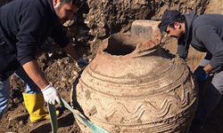 Çorum'da Roma Dönemi'nden kalma tarihi küp bulundu