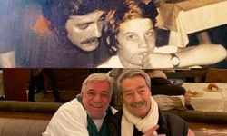 Kadir İnanır ve Yeğeni Levent İnanır'dan 50 yıl sonra aynı poz