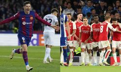 Barcelona ve Arsenal çeyrek finalde