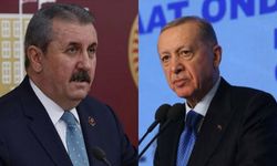 Cumhurbaşkanı Erdoğan'dan, BBP Genel Başkanı Destici'ye 'geçmiş olsun' mesajı