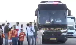 Galatasaray kafilesi Şanlıurfa'ya geldi