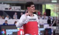 Milli taekwondocu Furkan Ubeyde Çamoğlu'ndan altın madalya