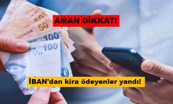 Eğer İBAN'dan kira ödüyorsanız yandınız! Yargıtay’dan kiracılara yönelik karar