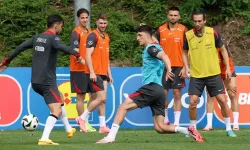 Milli Takım'da, Çekya maçı hazırlıklarına başlandı