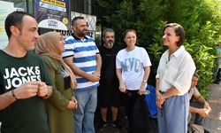 Karabağlar'da Başkan Kınay sınav heyecanına ortak oldu
