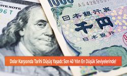 Dolar Karşısında Tarihi Düşüş Yaşadı: Son 40 Yılın En Düşük Seviyelerinde!