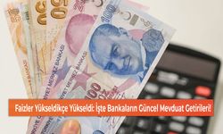 Faizler Yükseldikçe Yükseldi: İşte Bankaların Güncel Mevduat Getirileri!