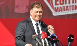 Başkan Tugay, Eğitim Maratonu'nda konuştu