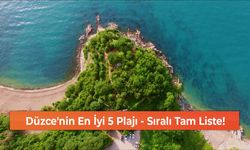 Düzce'nin En İyi 5 Plajı - Sıralı Tam Liste!