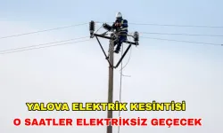 Yalova'da 24 Temmuz'da elektrik kesintisi: Saatlerce karanlıkta kalacaksınız!