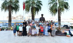 Çiğli Belediyesi'nden kadın ve çocuklara deniz gezisi