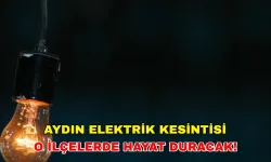 11 Aralık 2024 Aydın elektrik kesintisi saatler sürecek -Gediz Elektrik kesintisi