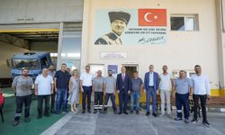 Gaziemir Belediyesi, araçlarını atölyelerinde tamir ediyor