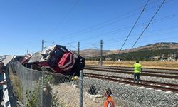 Sivas-Samsun demir yolu hattında trafik kazası!