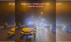 Bayraklı Tünelleri’nde Kaza: Bornova İstikametinde Yoğun Trafik!