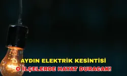 19 Aralık 2024 Aydın elektrik kesintisi saatler sürecek -Gediz Elektrik kesintisi