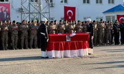 Şehit olan polis memuru Yiğit Can Yiğit için cenaze töreni düzenlendi