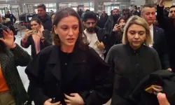 Serenay Sarıkaya ifadeye vermek için adliyede