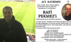 Rafi Pekmez kimdir? Rafi Pekmez neden öldü?