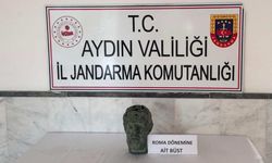 Tarihi eser kaçakçılığı operasyonu: Roma Dönemi büstü ele geçirildi!