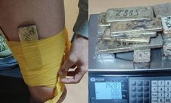 Tır sürücüsü vücuduna sardığı 14 kilo altınla gümrük kapısında yakalandı