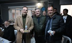 Başkan Eşki, güvercin yetiştiricileriyle sahur yaptı