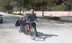 Kira artışı kararını protesto için Burdur'dan Ankara'ya pedal çeviriyor