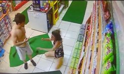 Akaryakıt istasyonunda d*hşet: Tanımadığı erkek tarafından saldırıya uğradı!
