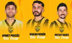 Aliağa FK'da 3 oyuncuyla yeni sözleşme yapıldı