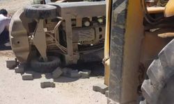 Devrilen forkliftin sürücüsü hayatını kaybetti