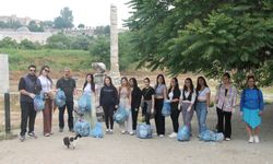Efes Meslek Yüksekokulu öğrencileri, kültürel miras için kolları sıvadı