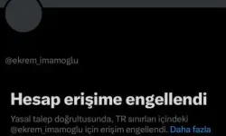 Ekrem İmamoğlu’nun X hesabına erişim engeli getirildi!
