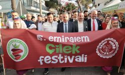 15.⁠ ⁠Emiralem Çilek Festivali, renkli görüntülere sahne oldu