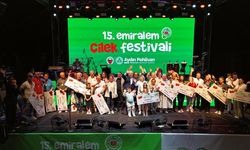 Emiralem Çilek Festivali'ne rekor ziyaretçi!