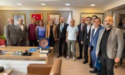 AK Partili Çankırı, Memur-Sen'i ziyaret etti