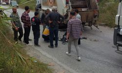 Feci kaza: Çöp aracından indiği anda hayatını kaybetti!