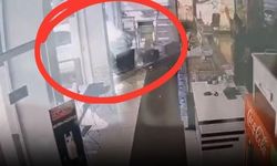 Fren yerine gaza bastı, kasap dükkanına daldı