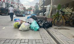 3. günde İzmir'den grev manzaraları: Çöpler birikmeye başladı