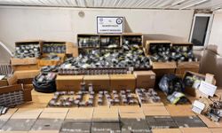 Kaçak tütün ticaretine darbe: On binlerce dolu makaron, sigara makineleri, kilolarca tütün…
