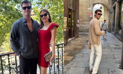 Kıvanç Tatlıtuğ ile eşi Başak Dizer nikah için Barcelona'da