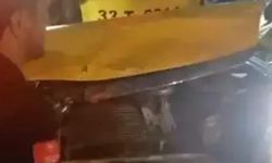 Kontrolden çıkan takside 2 kişi hayatını kaybetti
