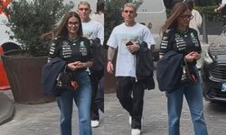 Lucas Torreira, yanındaki kadınla 'sevgiliniz misiniz ?' sorularına sessiz kaldı