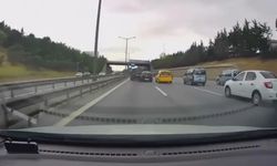 Makas hamlesi felakete yol açtı: 4 araç birbirine girdi