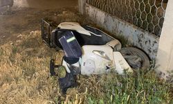 Motosikletli kurye kazada yaralandı